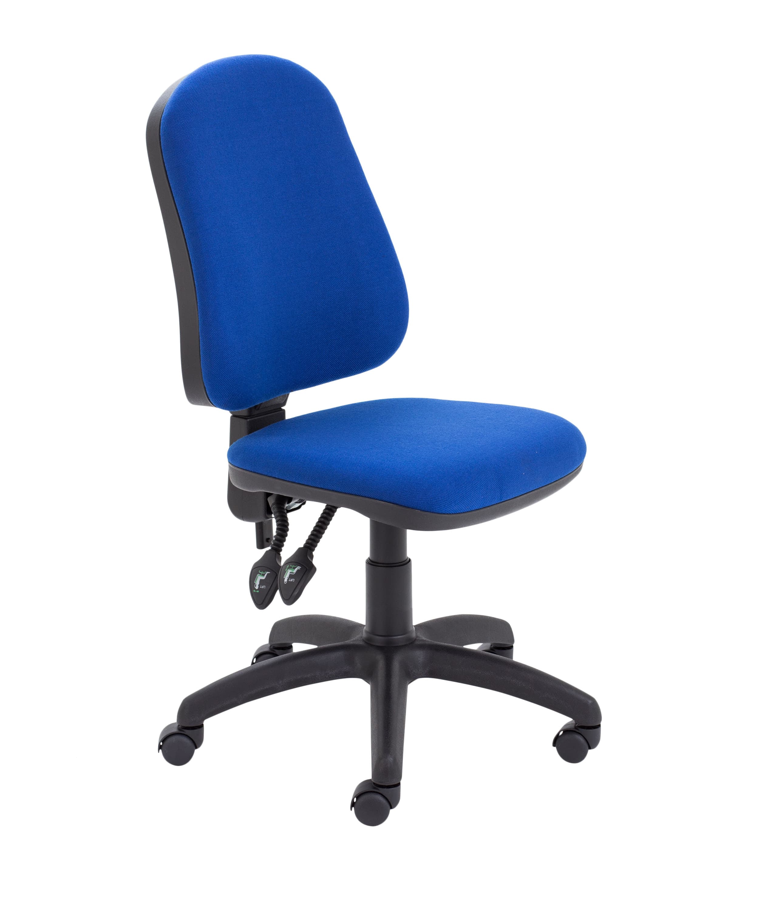 Calypso 2 High Back Operator Chair | No Arms | Royal Blue