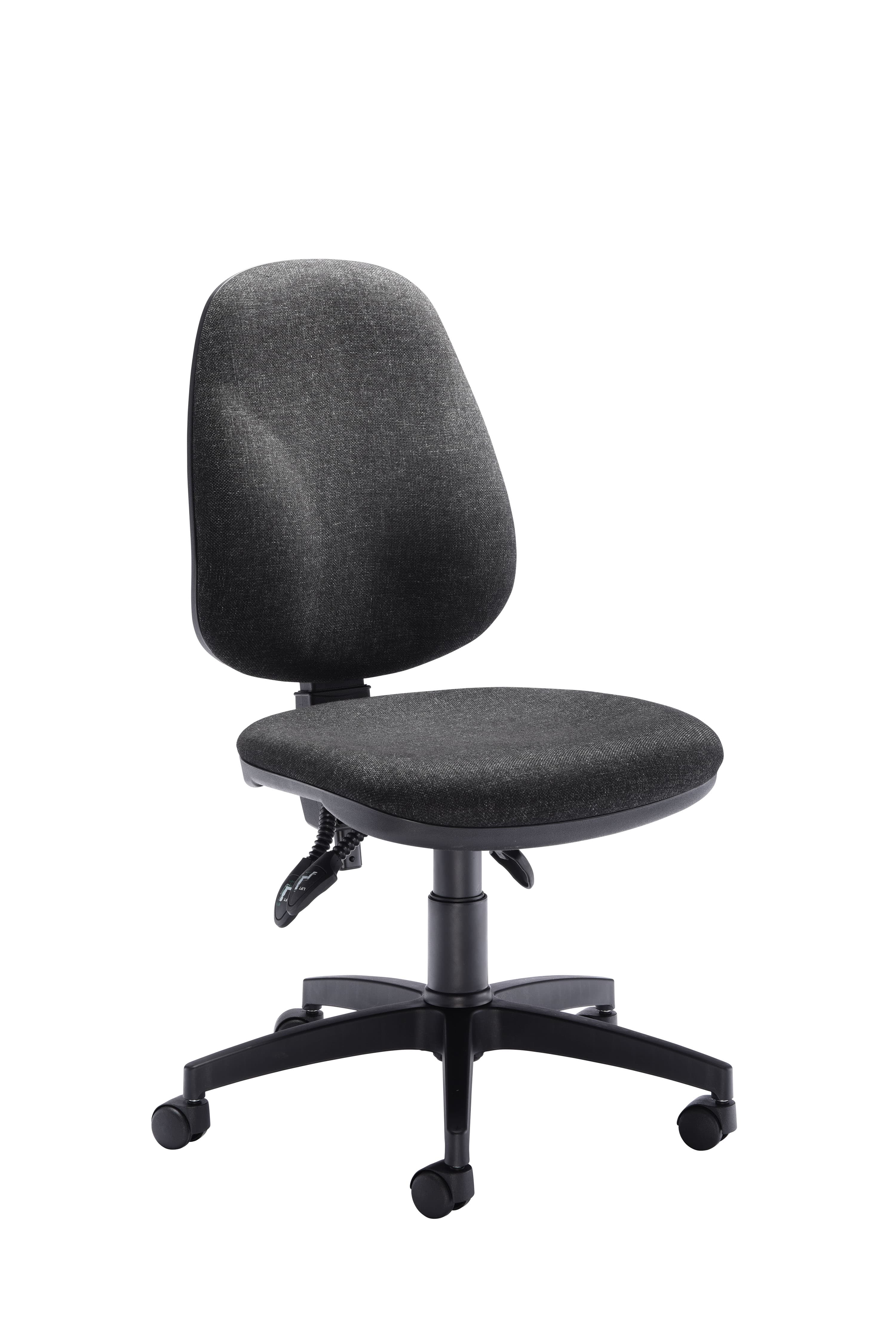 Concept Deluxe Chair | No Arms | Charcoal