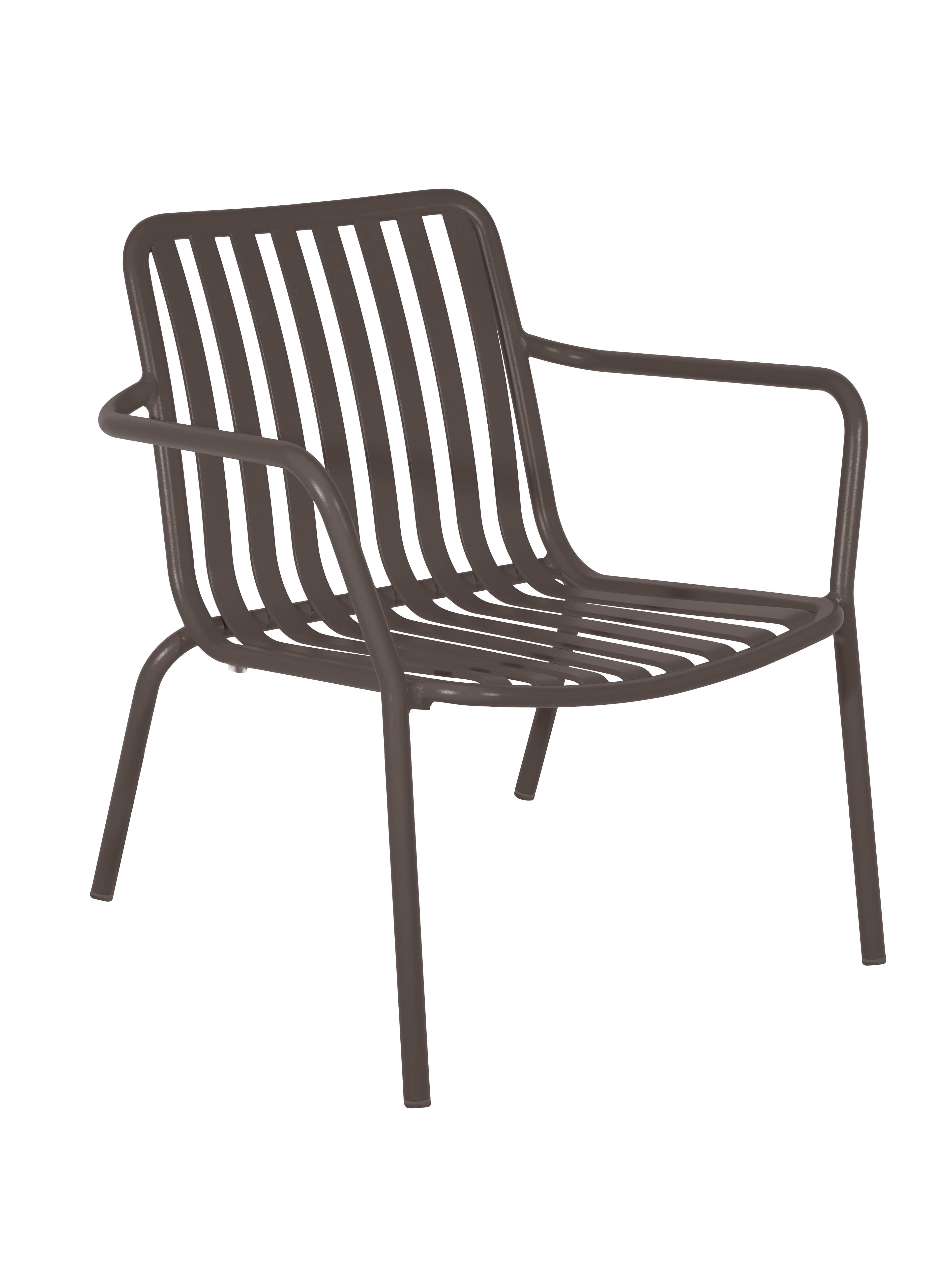 Breeze Aluminium Armchair | Low | Charcoal