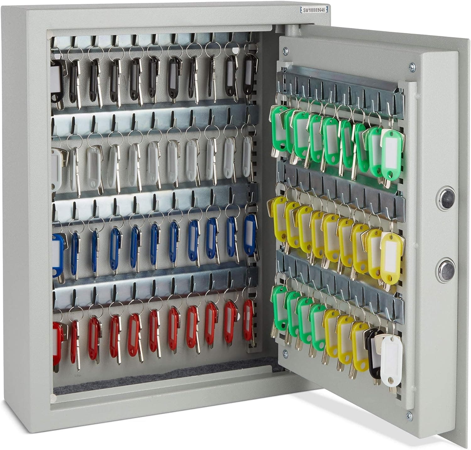 Key Safe Wall Mounted - Digital with Solenoid Lock 71 Key Capacity
