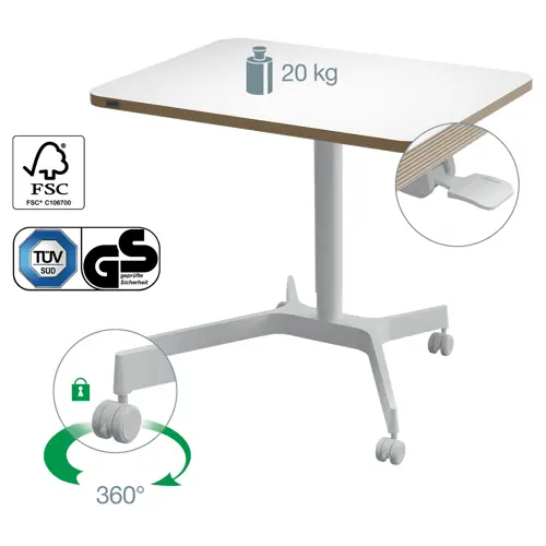 Leitz Ergo Small Sit Standing Desk