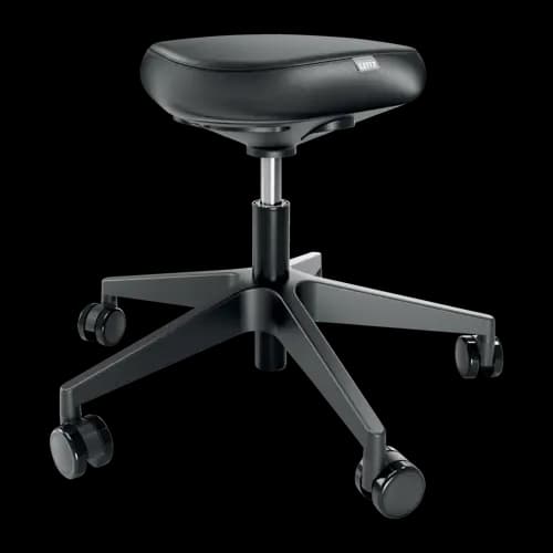 Leitz Ergo Sitting Stool with Wheels and Comfort Seat